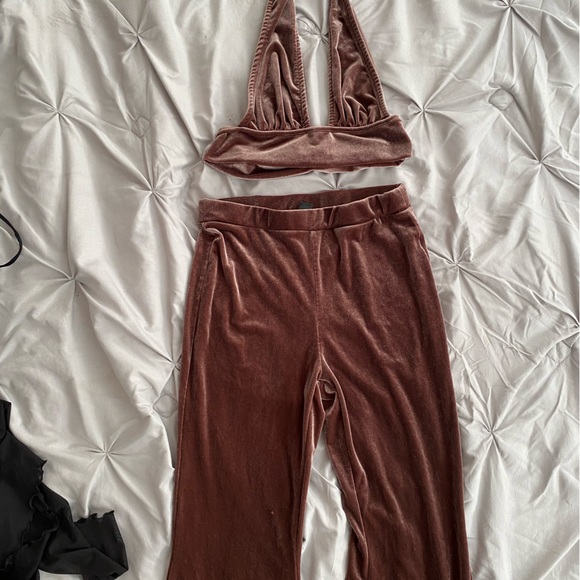 Sexy Ensemble Shein Brun taille M . Porter une fois seulement, - Picture 3 of 3